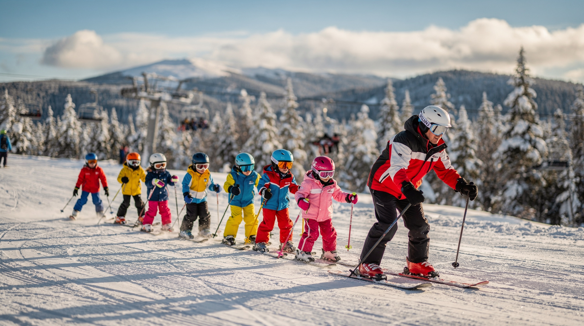 Ski en famille à Mont-Tremblant : ce qui a marché, ce qui n'a pas marché — Ski en famille à Mont-Tremblant, janvier 2020 : enfants de 6 et 9 ans, école de 