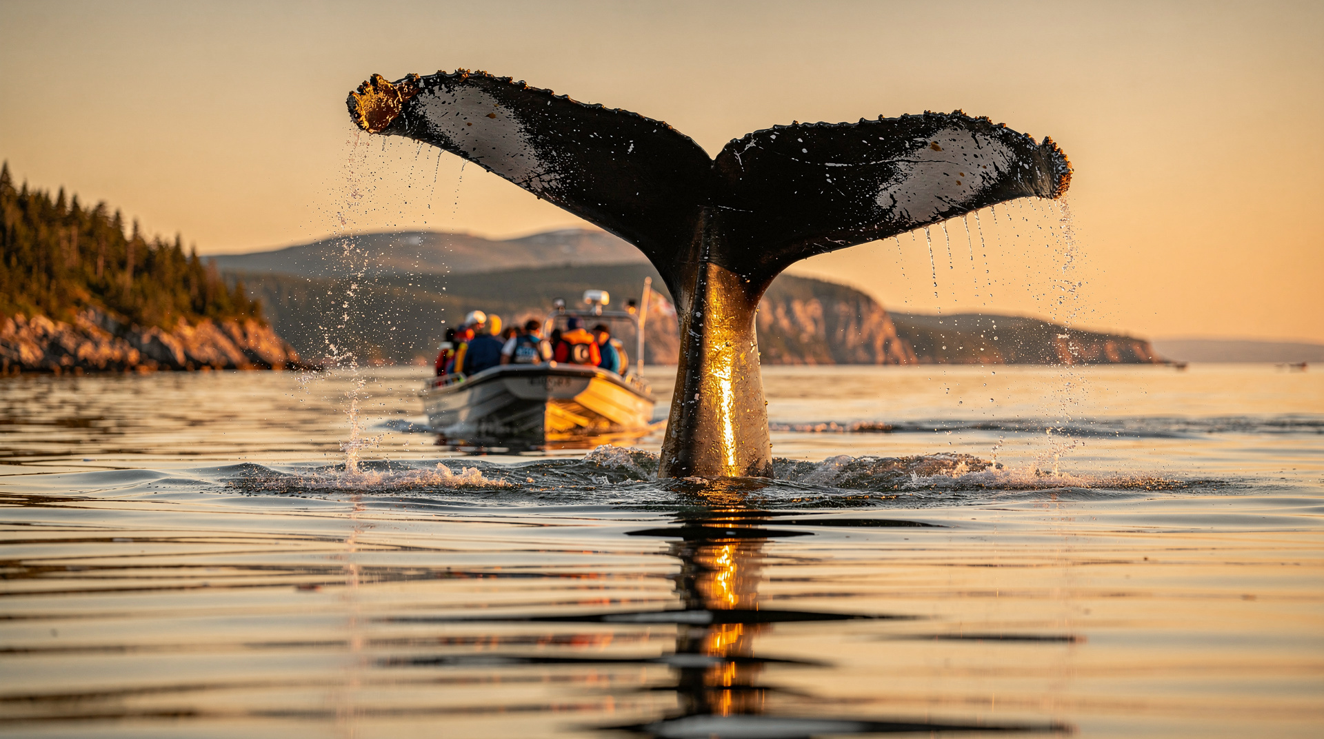 Bilan de la saison baleines 2025 à Tadoussac — Bilan de la saison baleines 2025 à Tadoussac : espèces aperçues, mois de pointe,