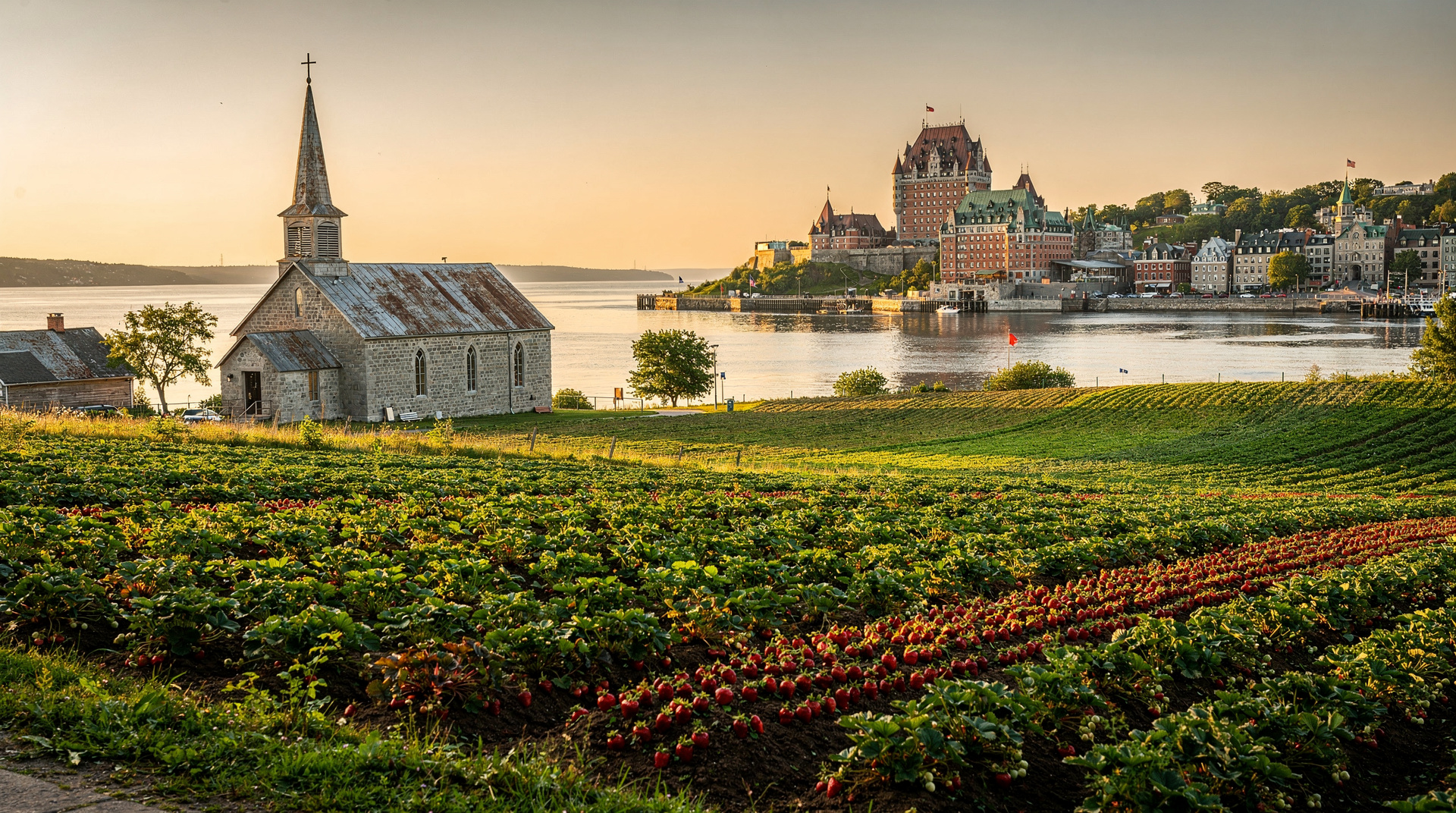 Île d'Orléans Guided E-Bike Tour with Tastings