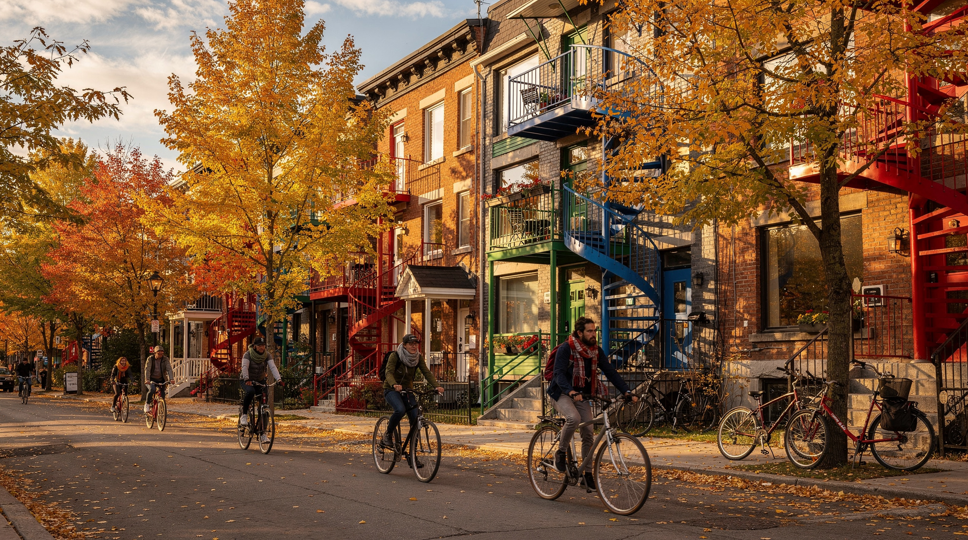 Plateau Mont-Royal y Mile End, Québec