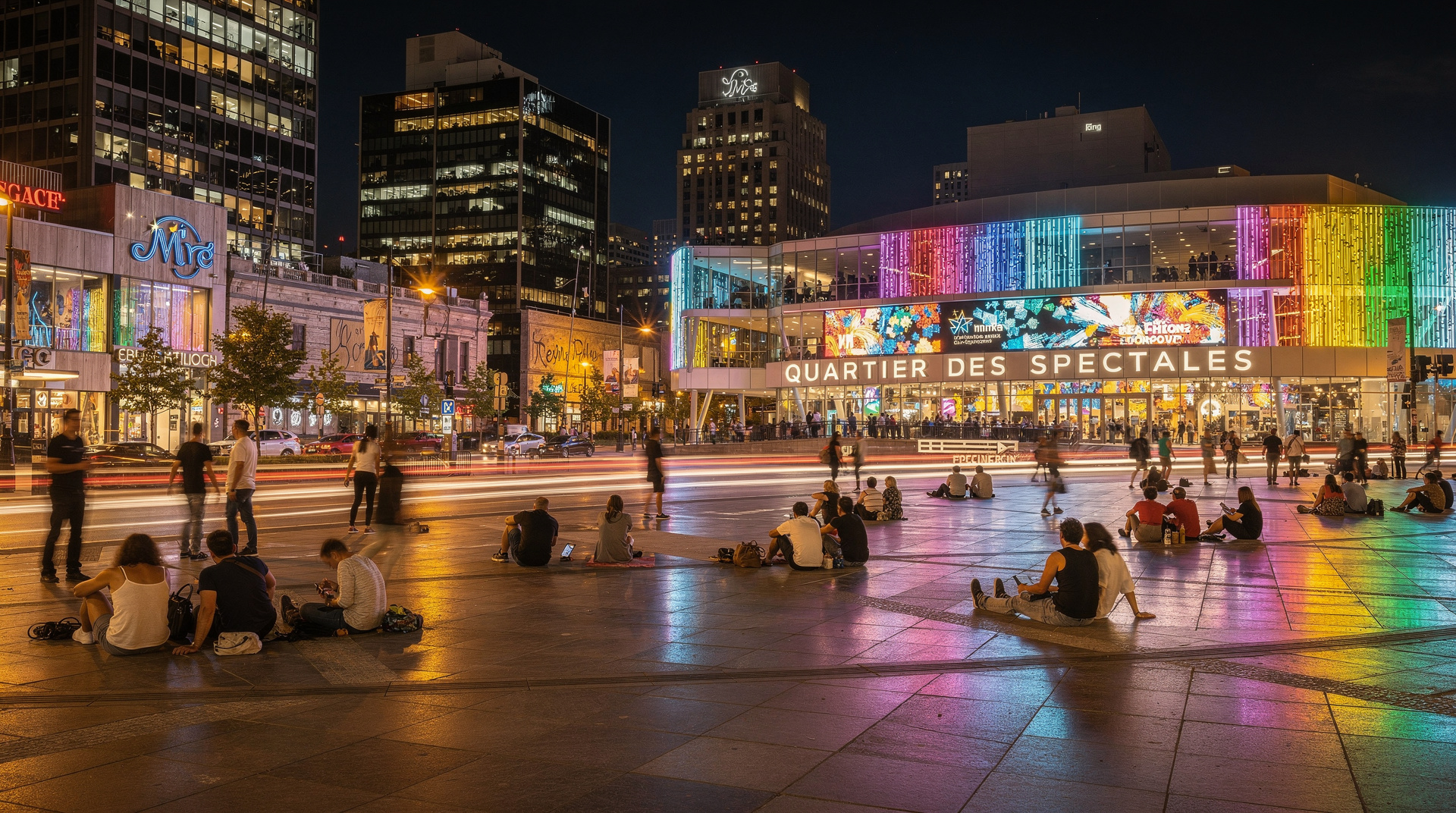 Quartier des Spectacles, Québec