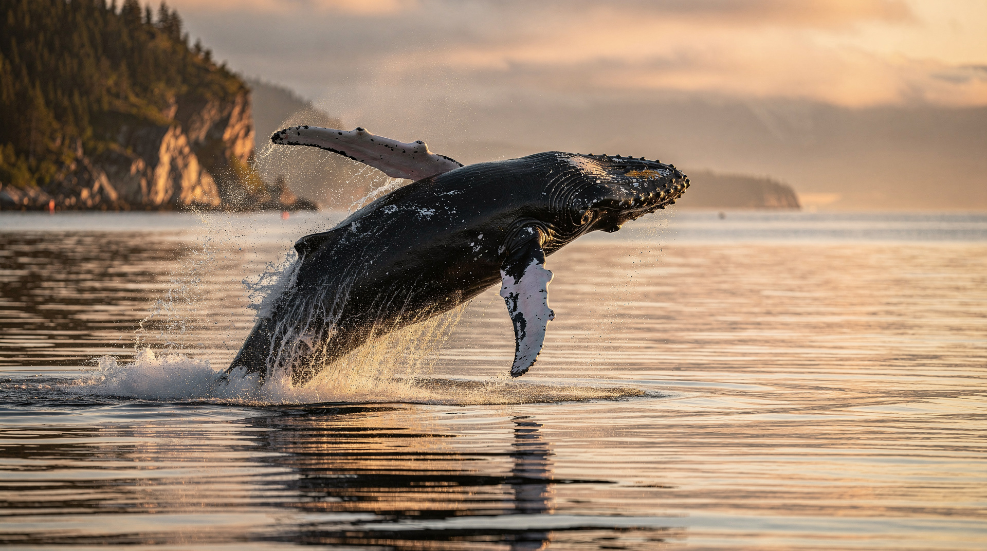 La mejor época para el avistamiento de ballenas en Québec (mes a mes) — Cuándo ver ballenas en Québec: mes a mes en Tadoussac, de mayo (apertura) a octu