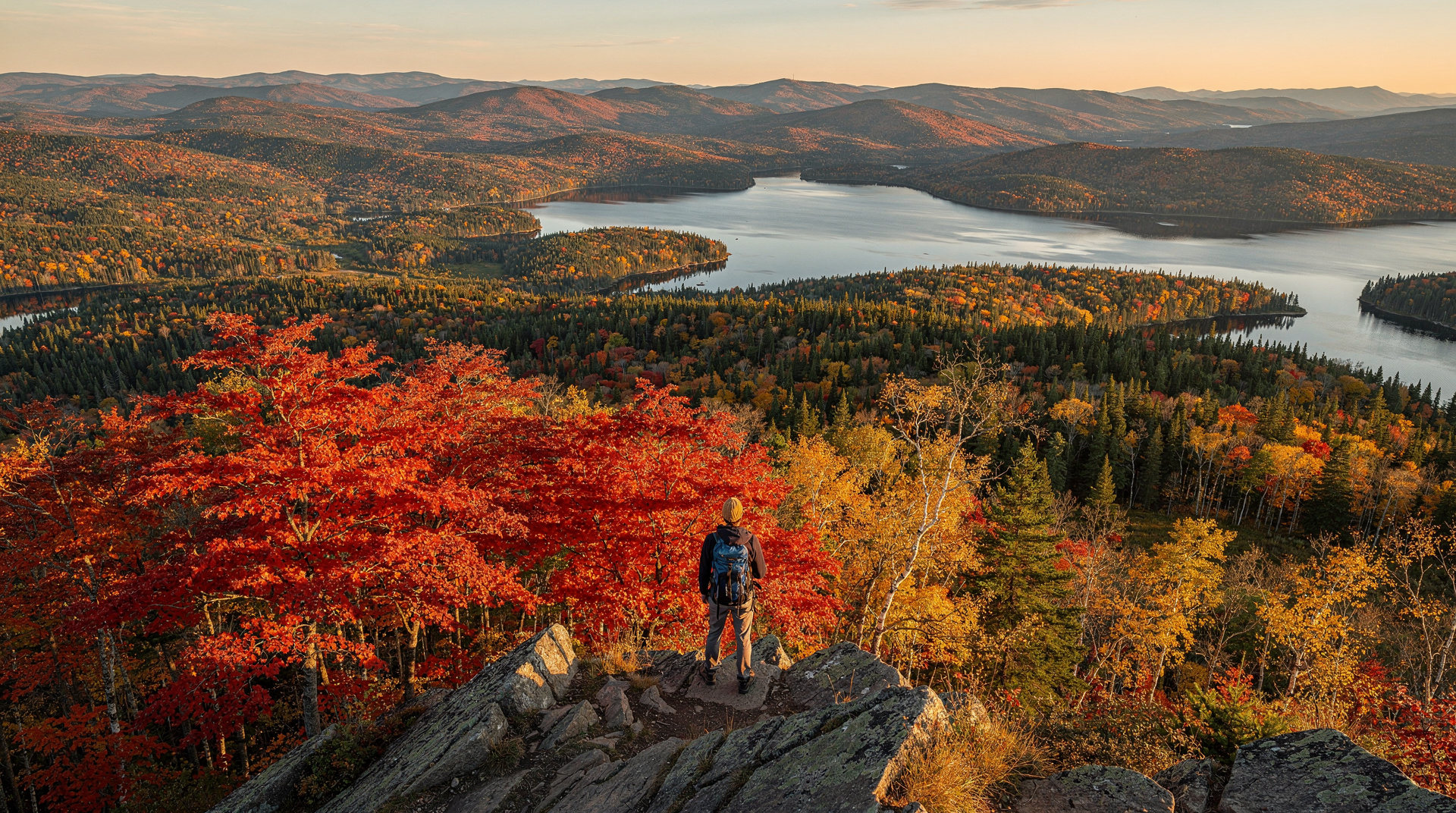 Senderismo en el Parque Nacional de Mont-Tremblant: guía sendero por sendero — Senderismo en el Parc national du Mont-Tremblant: Sentier de la Roche, Sentier C