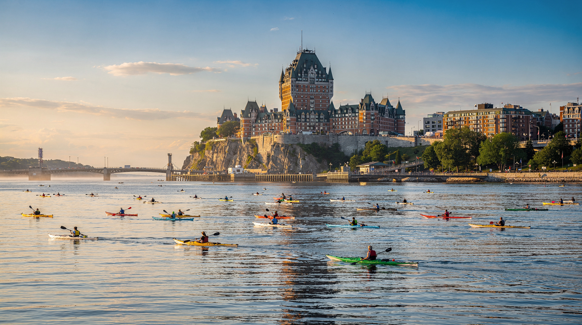 Kayak en el Saint-Laurent: del Vieux-Port al fiordo del Saguenay — Kayak de mar en Québec: Vieux-Port Montréal, Île d'Orléans, Tadoussac y el fiord