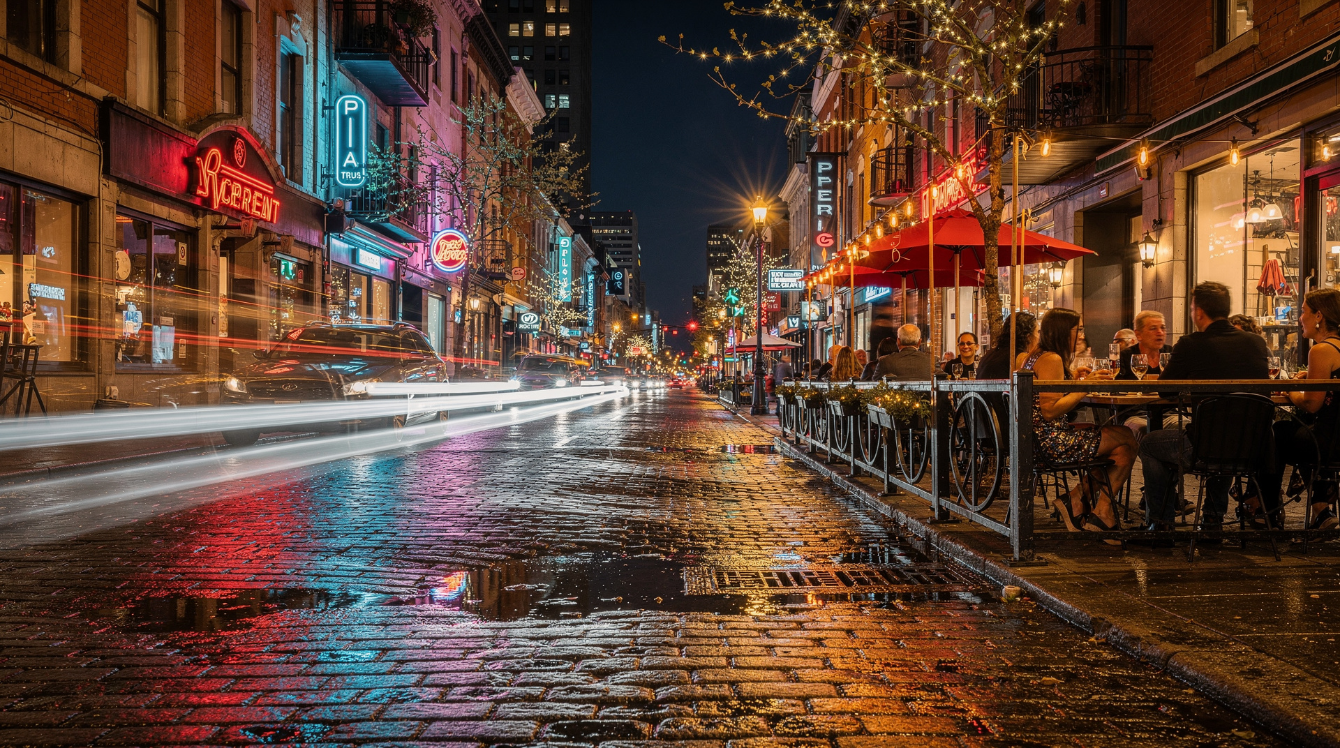 Vida nocturna en Montréal: bares, clubs y after-hours — Vida nocturna en Montréal por barrios: Plateau, Mile End, clubs del Quartier Lat