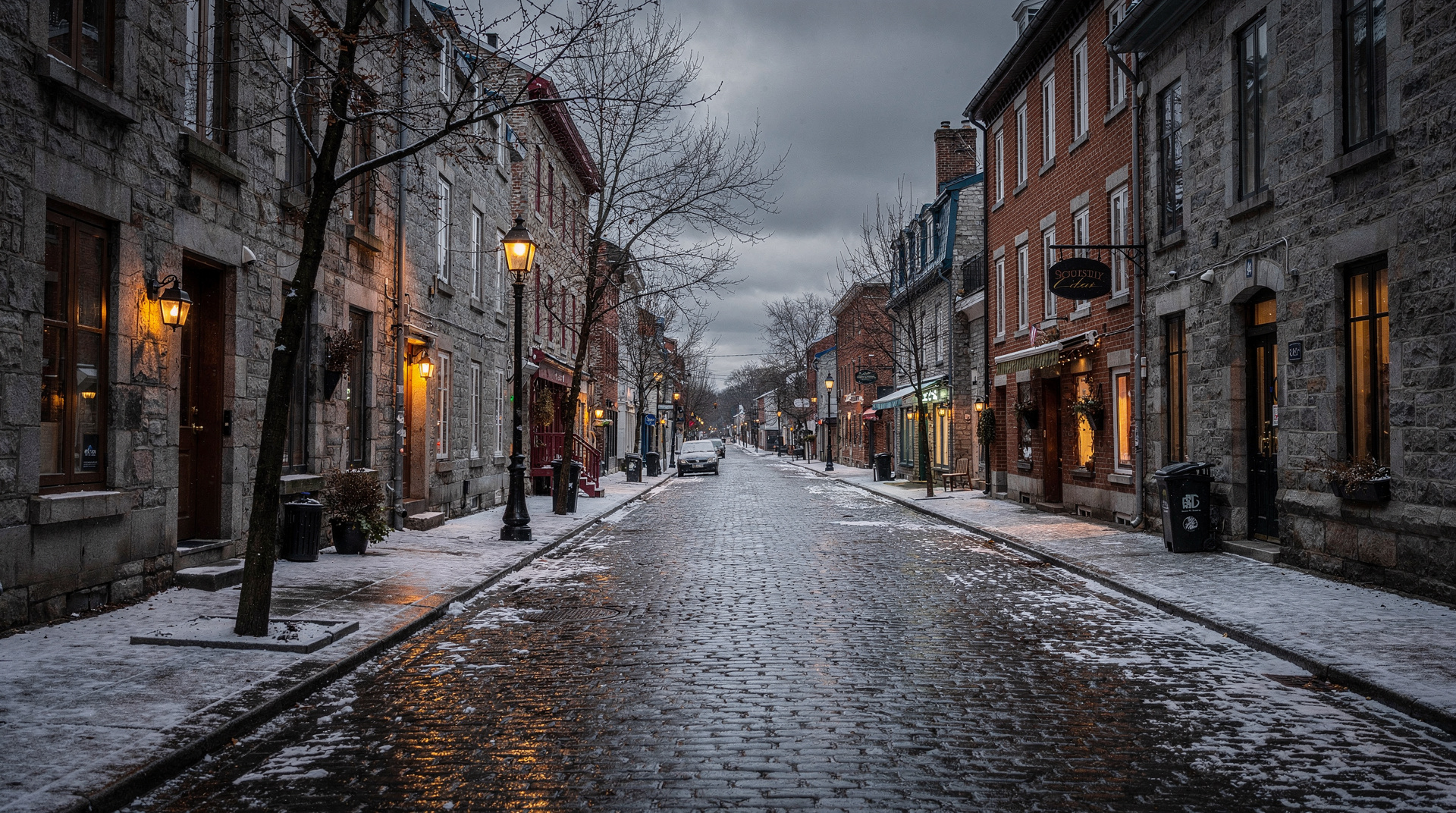 Québec en novembre : intersaison, jours sombres et bonnes affaires — Novembre au Québec : intersaison calme, baleines fermées, ski pas encore ouvert,