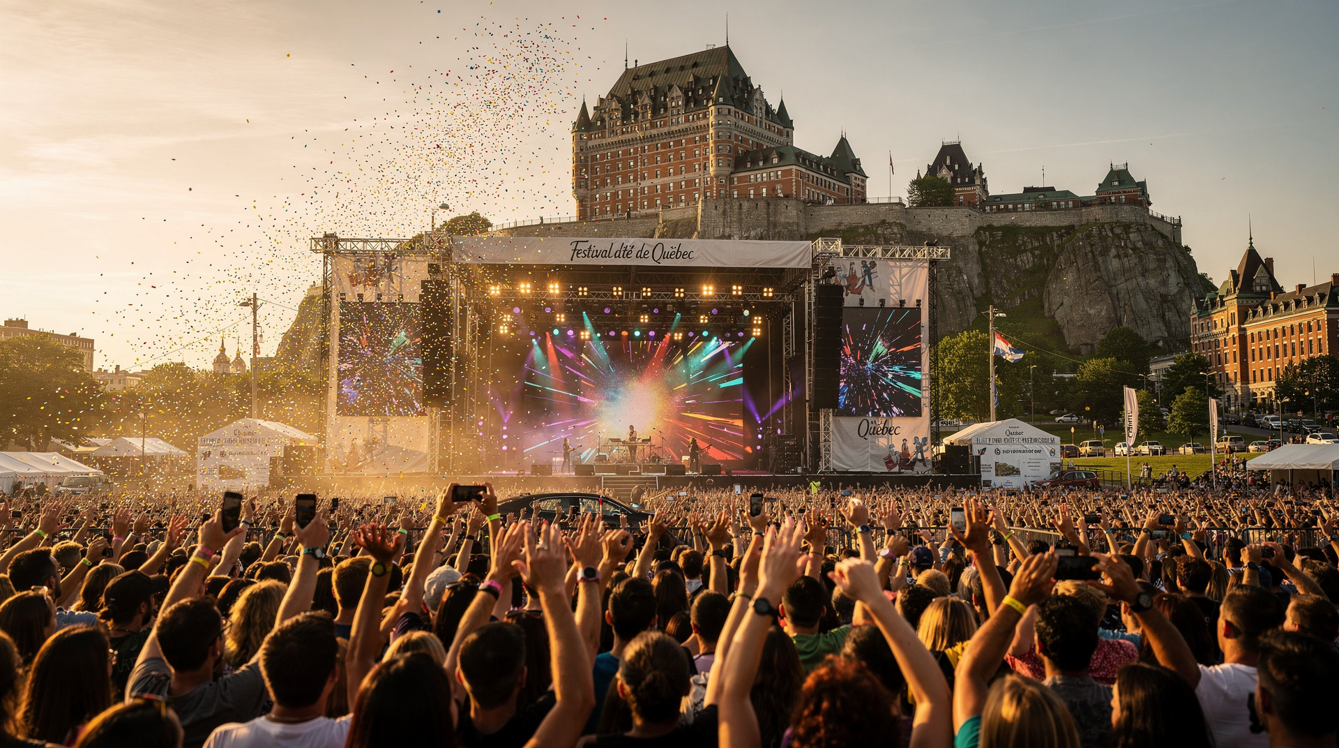 Festivales de música de Québec: del Jazz al Igloofest — Festivales de música de Québec: Jazz Montréal, Festival d'été, Igloofest, Franco