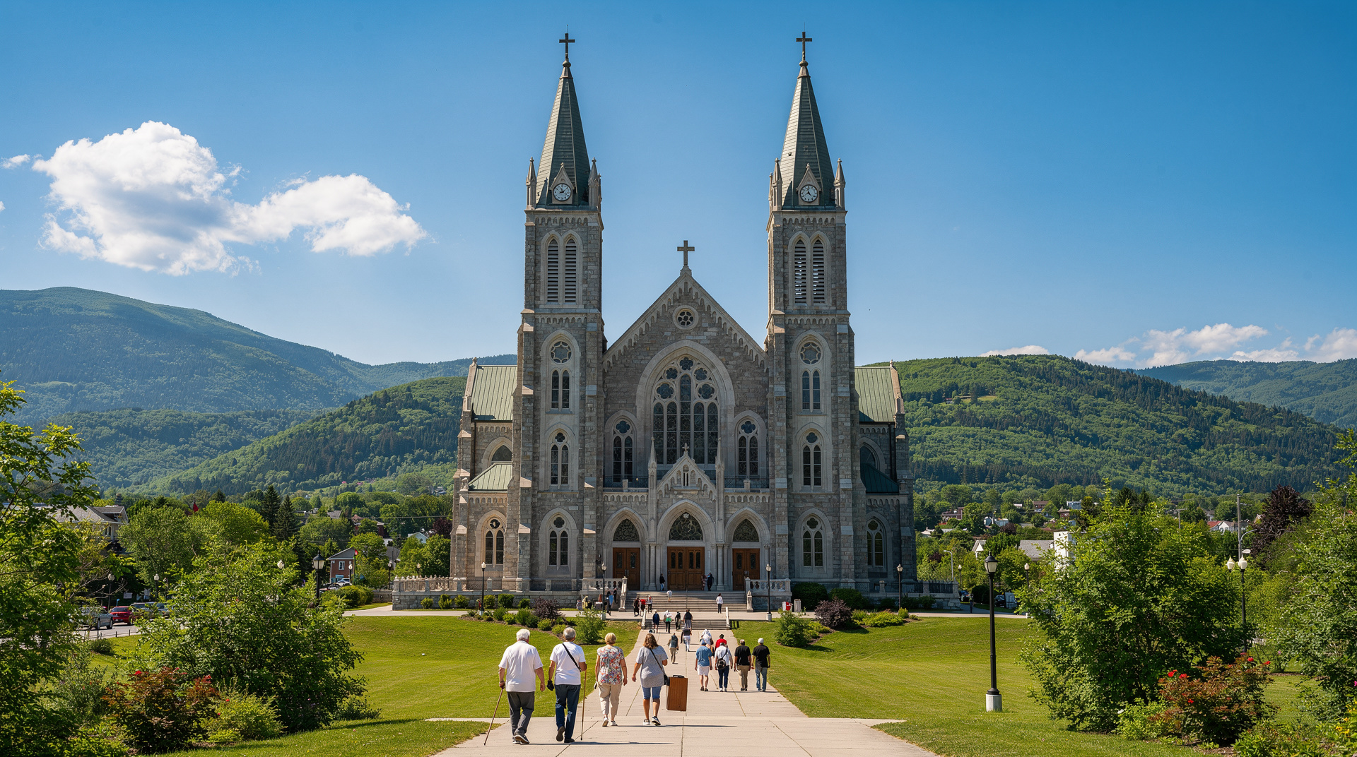 Sainte-Anne-de-Beaupré y el patrimonio religioso de Québec — Basílica de Sainte-Anne-de-Beaupré: historia, visita, peregrinaciones, el Cyclor