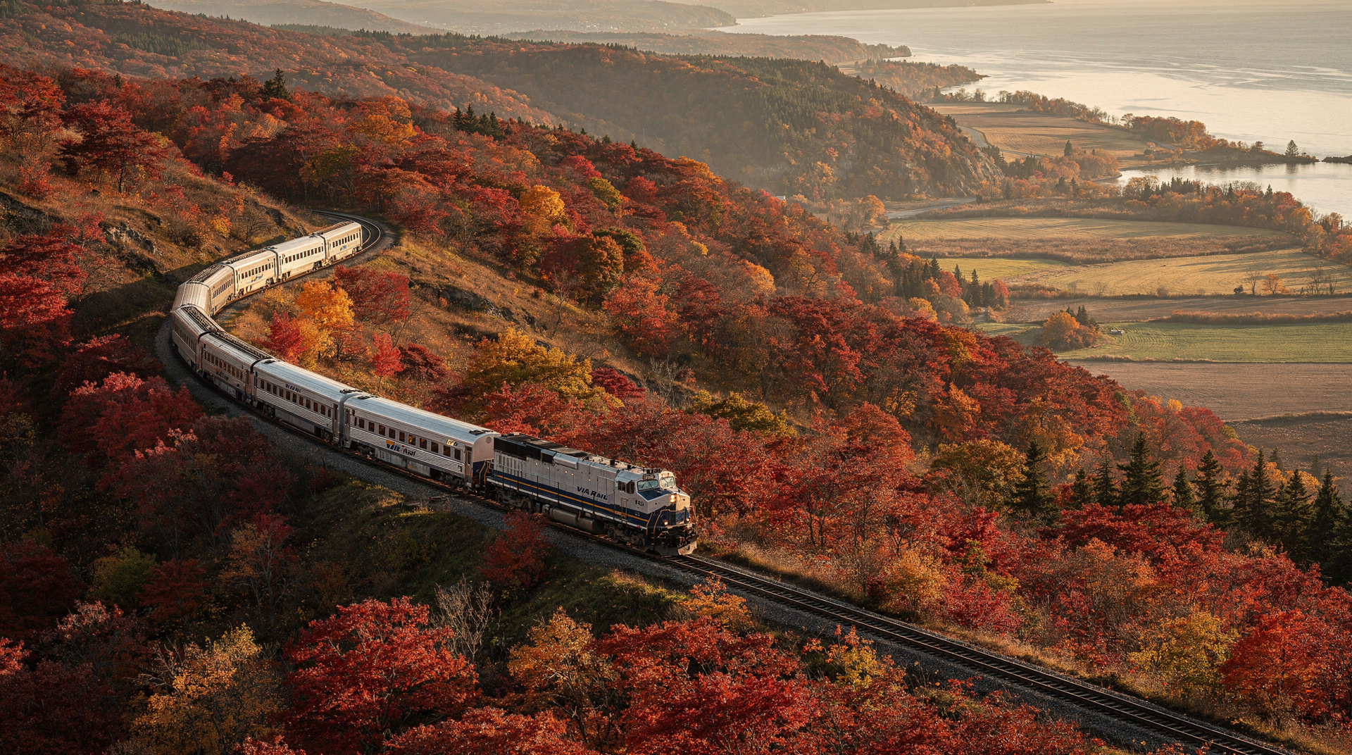 Via Rail au Québec : trajets, tarifs, à quoi s'attendre — Guide complet Via Rail au Québec : Montréal–Québec, Le Océan jusqu'à Halifax, ta