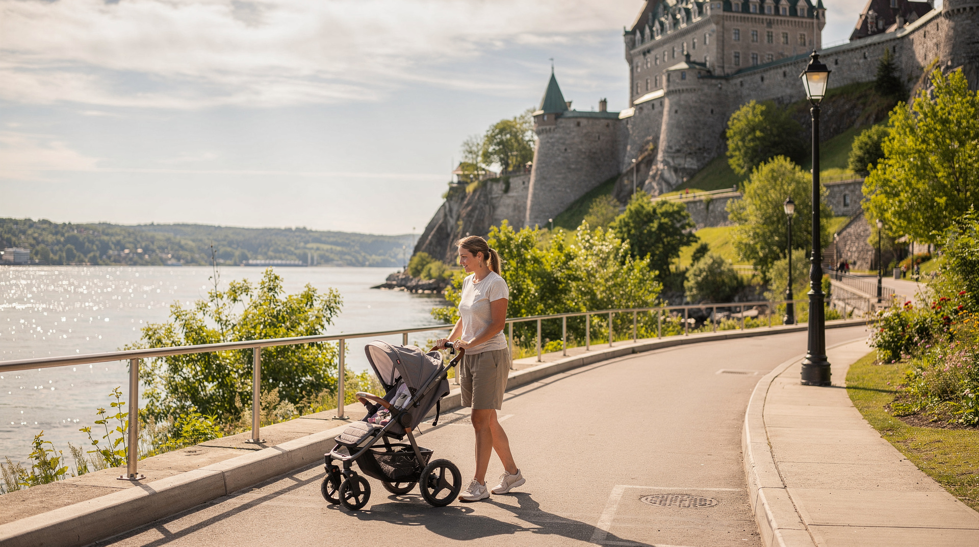 Québec avec un tout-petit ou une poussette — Pavés, funiculaires et parcs familiaux : le guide honnête pour explorer la provi