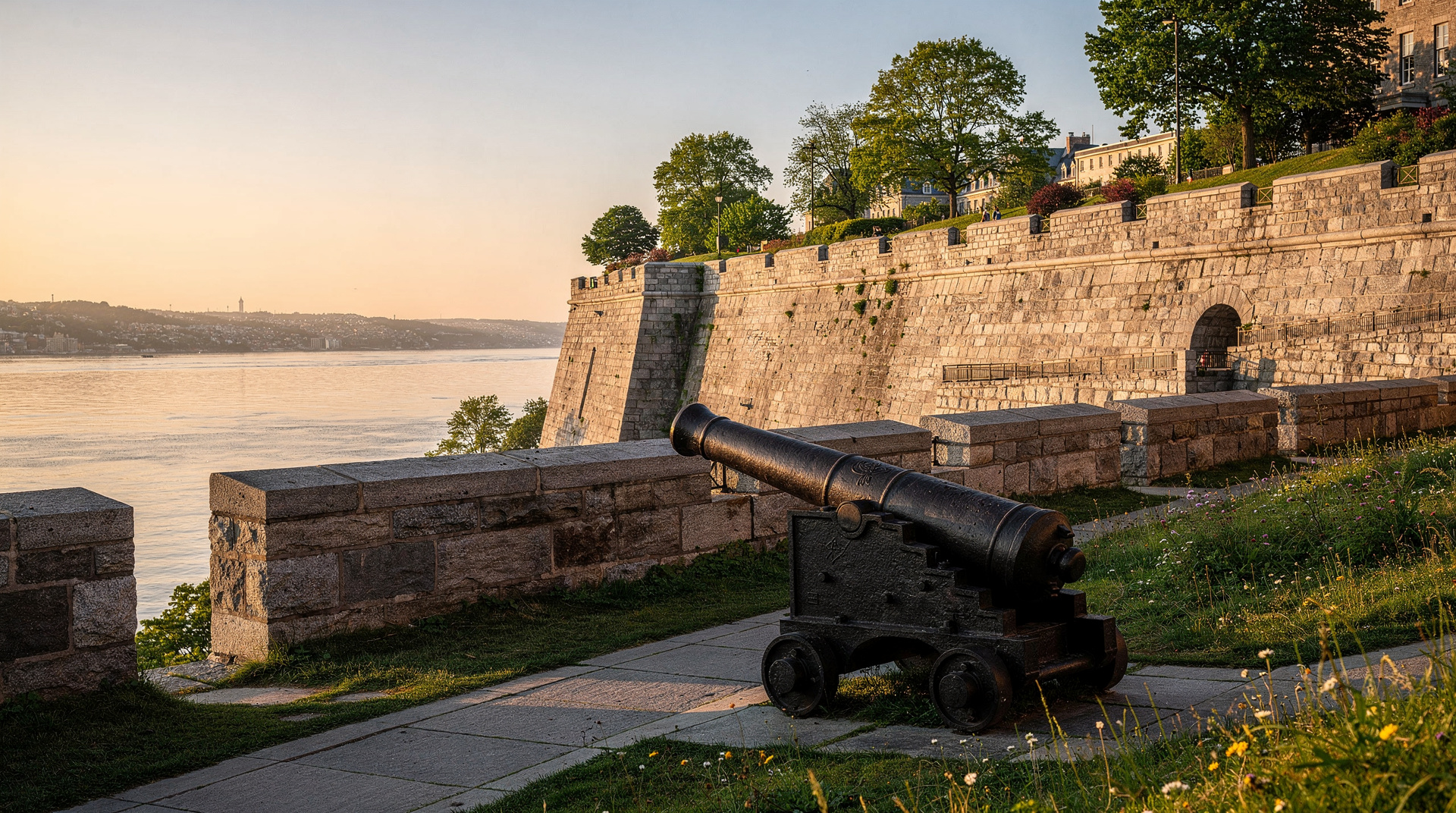 El Viejo Québec de la UNESCO: itinerario de paseo autoguiado — Paseo autoguiado por el Viejo Québec UNESCO: Place d'Armes, Château Frontenac, P