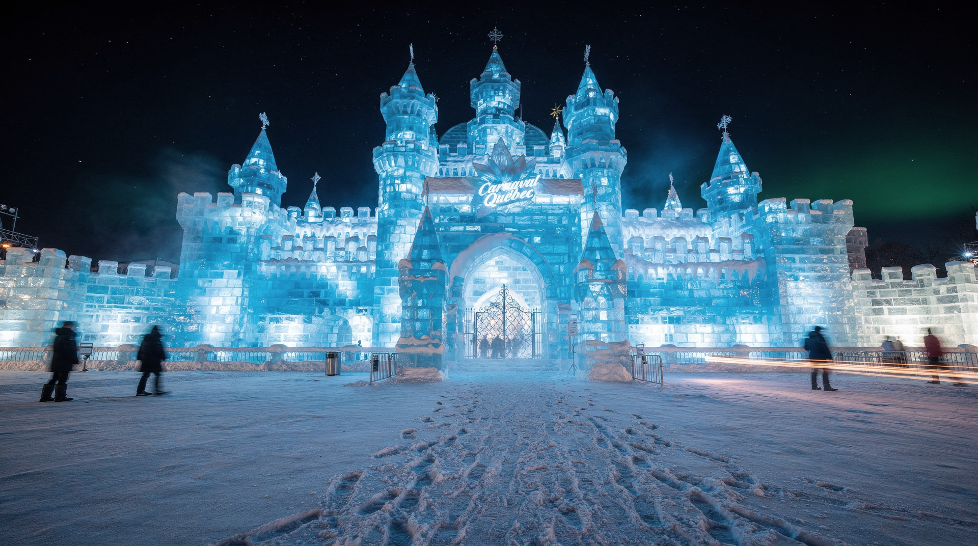 Invierno en Québec 7 días: Carnaval + Tremblant + Hôtel de Glace — 7 días en invierno en Québec: Montréal, esquí en Mont-Tremblant, Carnaval de Qué