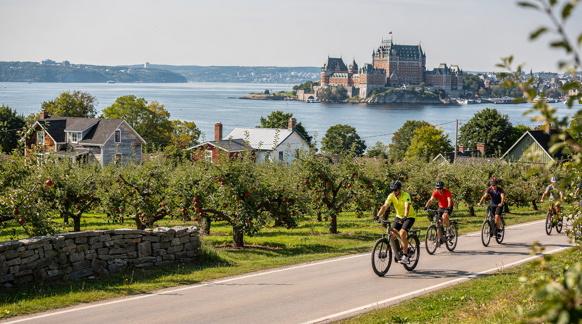 Île d'Orléans E-Bike & Verkostungstour: ehrliche Bewertung — Ehrliche Bewertung der Île d'Orléans E-Bike-Tour mit Weinverkostungen: Route, St